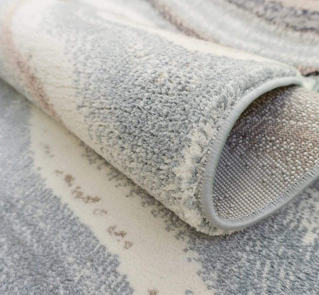 BE Koberec Microsofty 8304 MULTI – viacfarebný obdĺžnikový Rozmer: 160x220 cm