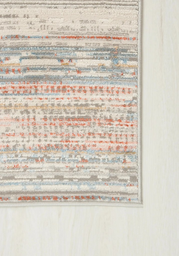 TA Koberec G498C BIELA/LOSOSOVÁ PORTLAND HIK Rozmer: 160x220 cm