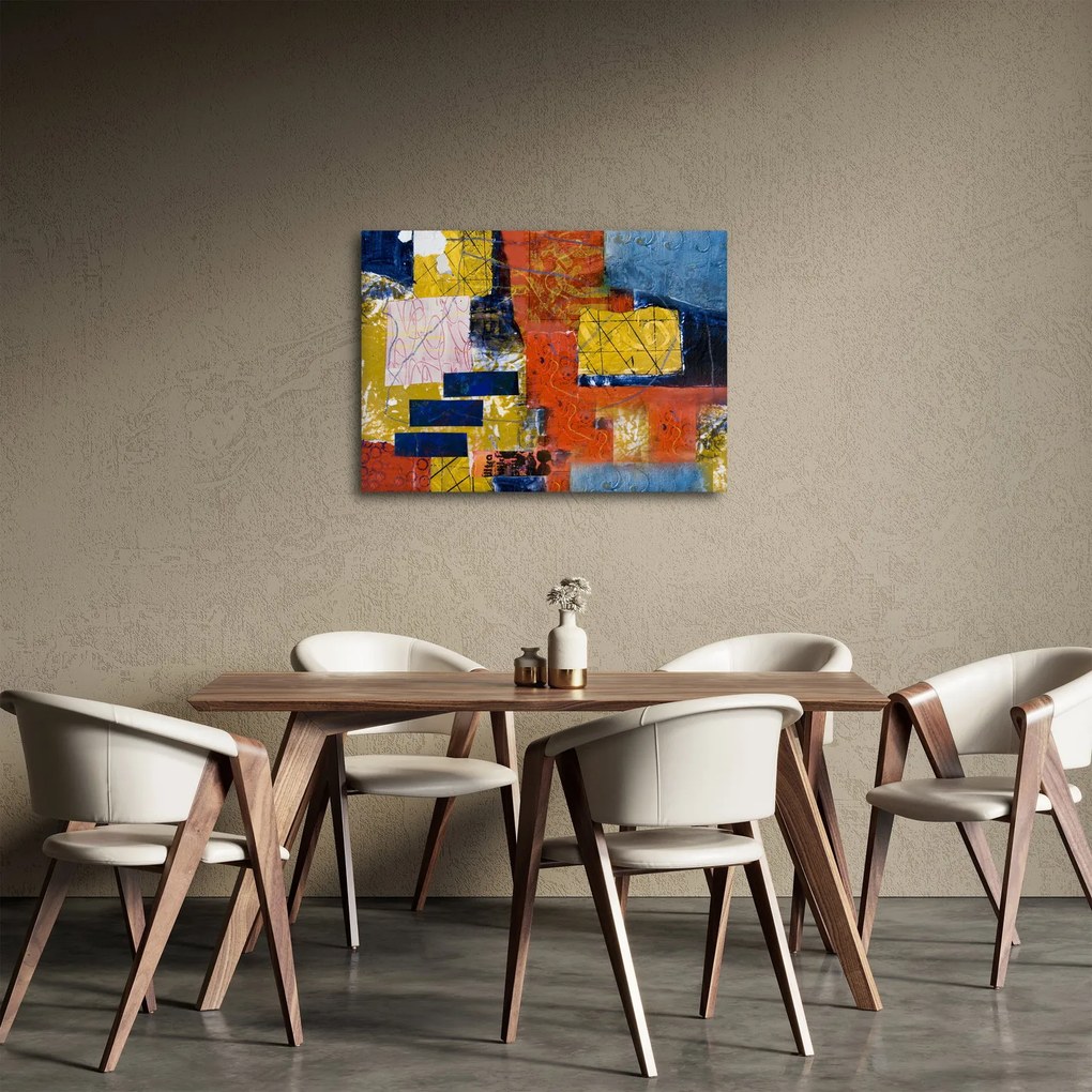 Obraz - Abstrakcia (70x50 cm)