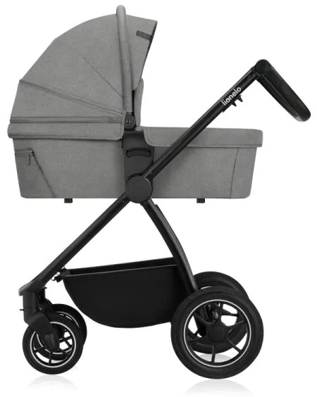 Lionelo - Kombinovaný kočík 3v1 MERIL Grey Stone
