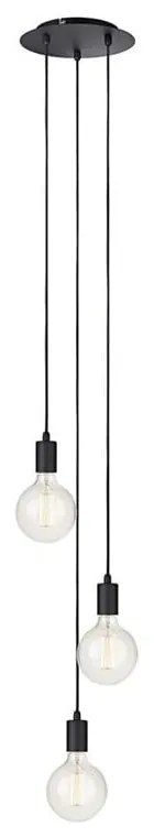 Čierne stropné svietidlo Markslöjd Sky