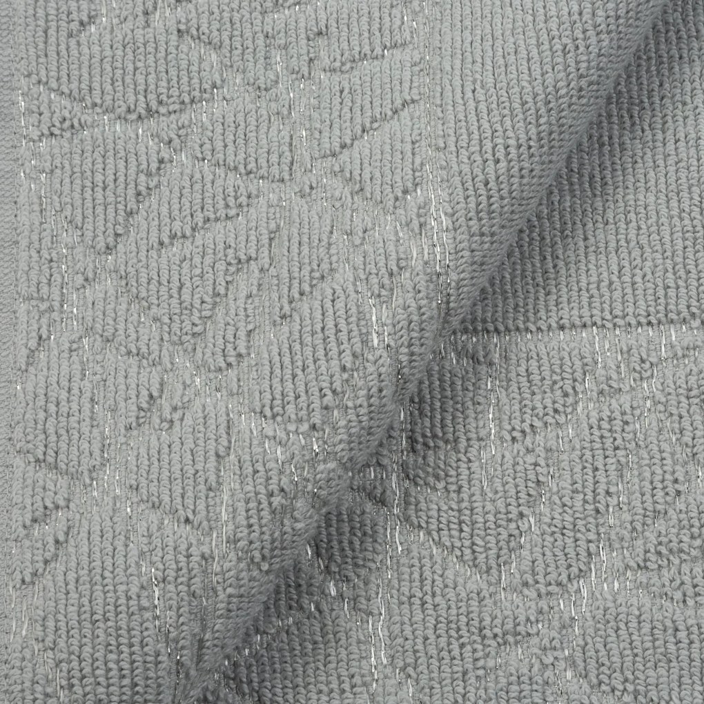 PREDLOŽKA DO KÚPEĽNE NIKA 50X70 CM STRIEBORNÁ