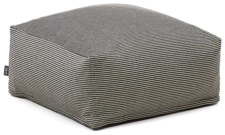 Tmavomodrý taburet Famara – Kave Home