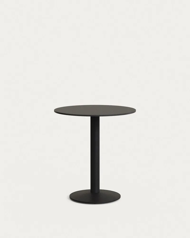 Kovový okrúhly záhradný jedálenský stôl 68x68 cm Esilda – Kave Home