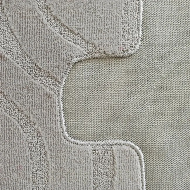 Sada kúpeľňových koberčekov Montana Symphony Sand Grey