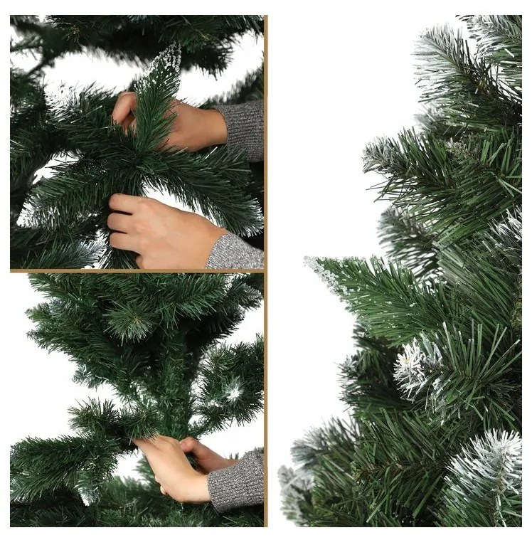 Supplies vianočný stromček Jedľa 220 cm - zasnežené konce