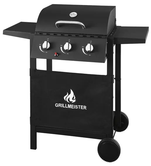 Grillmeister Plynový gril s 3 horákmi  (100345860)