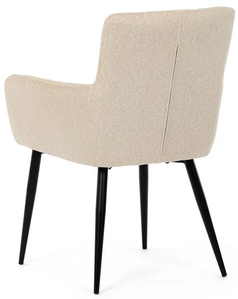 Autronic BONTEC Jedálenská stolička, béžová, látka, DCH-P3146 CRM2 Farba: Béžová