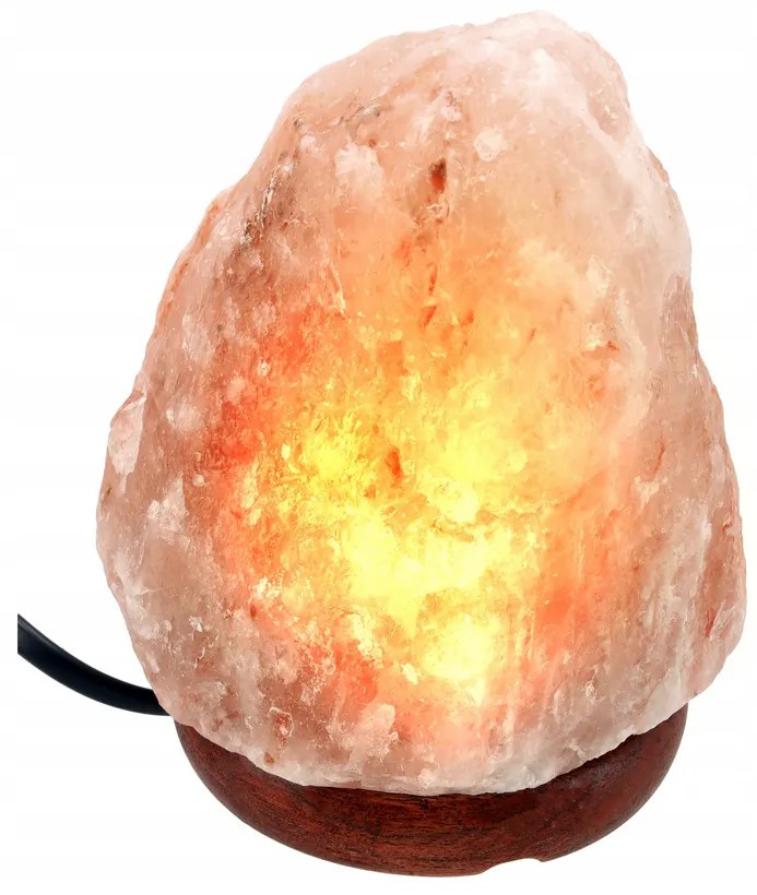 BERGE Soľná lampa 2-3kg - Ionizátor / nočná lampa