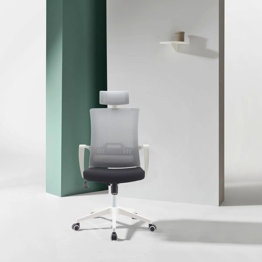 Kancelárska stolička Speed WS HD, grey/black