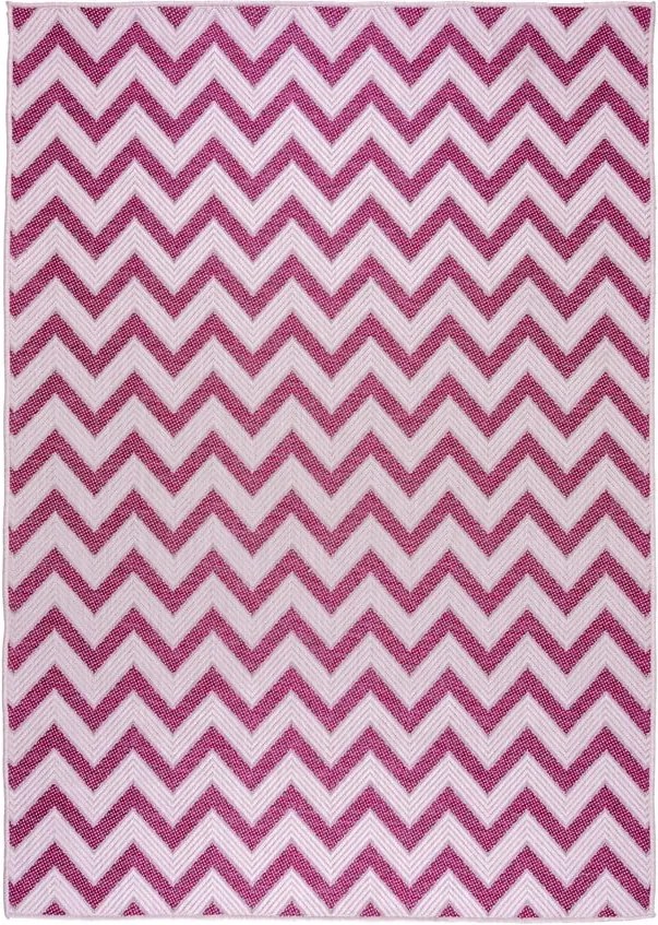 Ružový koberec Flair Rugs Trieste, 120 × 170 cm
