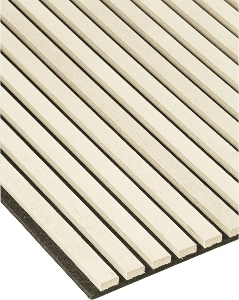 Drevený akustický panel, 2400 x 600 mm, B2BP002, breza