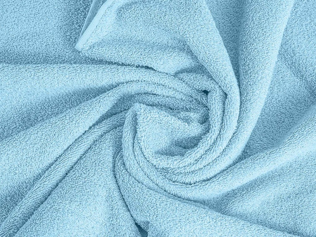 Osuška CLARYSSE ELEGANCE 70x140 cm svetlo modrá, 100% bavlna