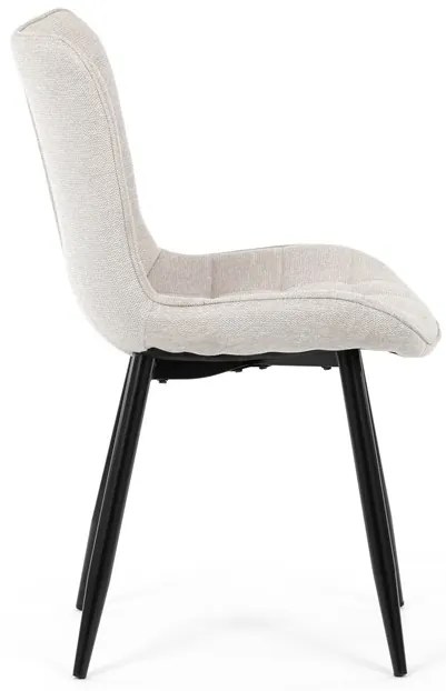 Autronic BONTEC Jedálenská stolička, béžová, látka, HC-462 BG2 Farba: Béžová