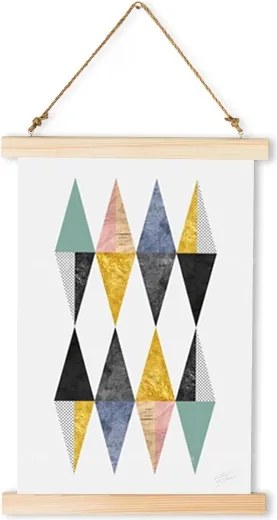 Závesné plátno na stenu Reality vs Depth / Dan Johannson