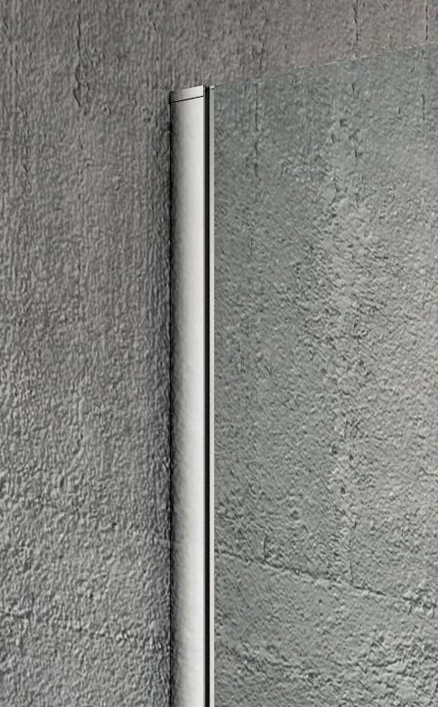 Gelco, VARIO CHROME jednodielna sprchová zástena na inštaláciu k stene, číre sklo, 1000 mm, GX1210GX1010