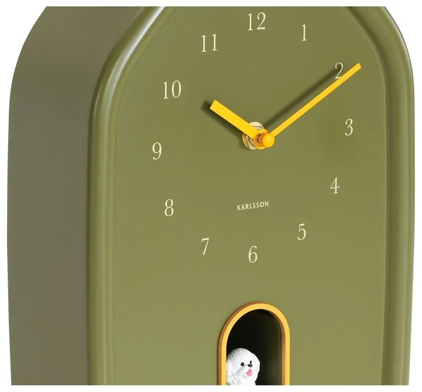 Nástenné hodiny Modern Doggy – Karlsson