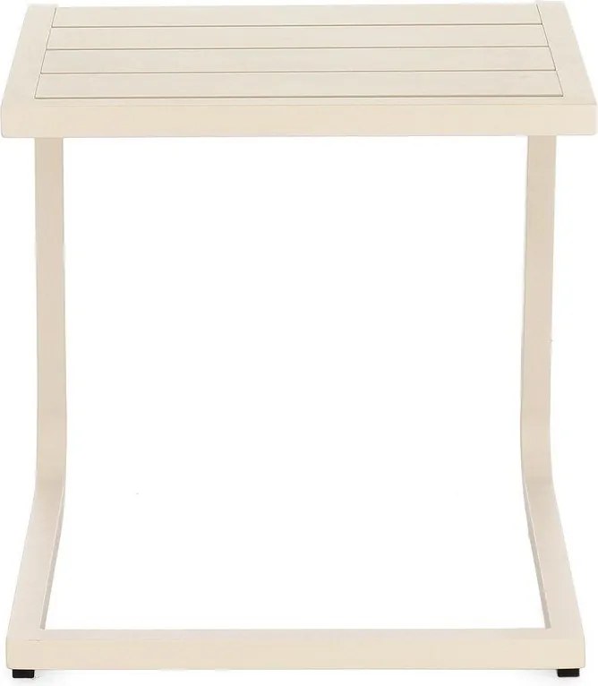 Hliníkový záhradný stolík 40x40 cm Taylor – Bizzotto