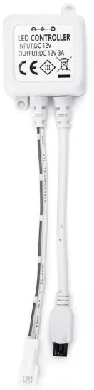 Aigostar - LED Stmievateľný vonkajší pásik 5m LED/18W/12/230V 3000K IP65