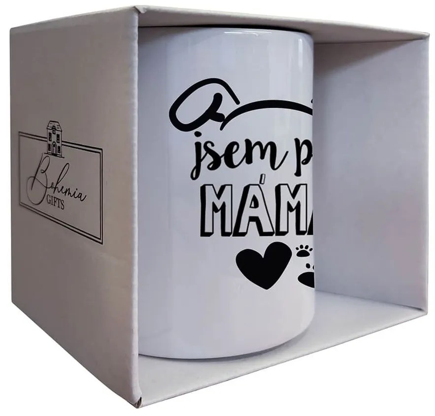 Bohemia Gifts Keramický hrnček - Jsem psí máma, 350 ml