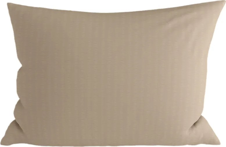 Krepová obliečka na vankúš STANDO 50x70 cm svetlohnedý