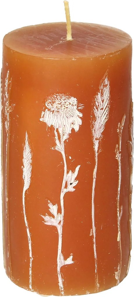 Sviečka Giulia 13cm caramel