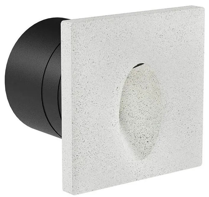 Redo 91199 - LED vonkajšie orientačné svietidlo BAST LED/2,5W/230V IP65 sivá