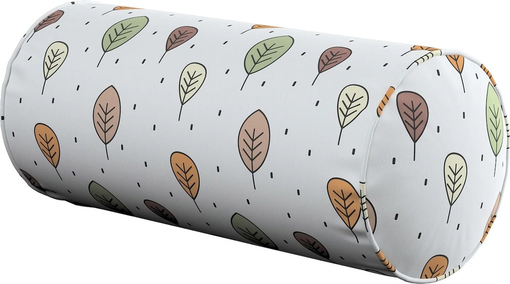 Jednoduchý valcový vankúš farba produktu hnedá látka vzorované