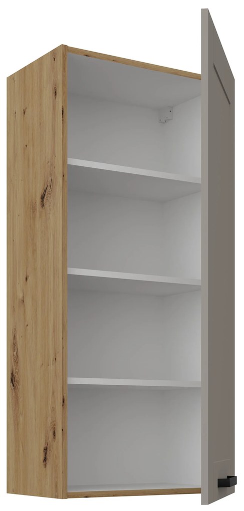 Horná kuchynská skrinka Lucid 50 G-108 1F (korpus: dub artisan + front: mdf claygrey). Vlastná spoľahlivá doprava až k Vám domov. 1134704