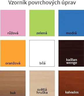 Detská posteľ so zásuvkou 160x80cm Jednorožec
