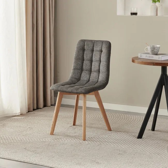 Jedálenská stolička sivá CT-291 GREY2
