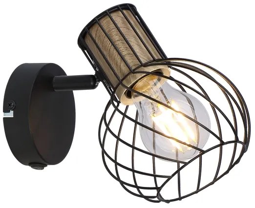 Globo 54012-1S - Nástenné bodové svietidlo LUISE 1xE27/40W/230V