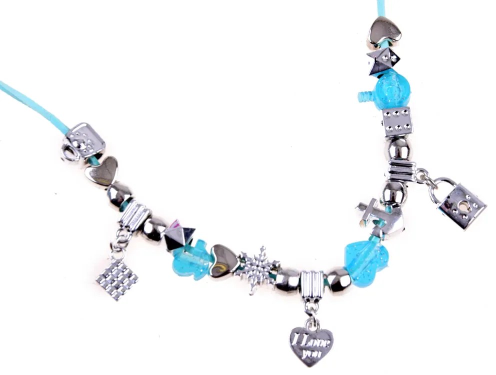 Sada na výrobu náramkov Inlea4Fun CHARM JEWELLERY
