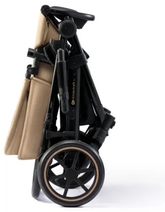 KINDERKRAFT SELECT - Kombinovaný kočík 3v1 PRIME 2 Premium Sandrose beige