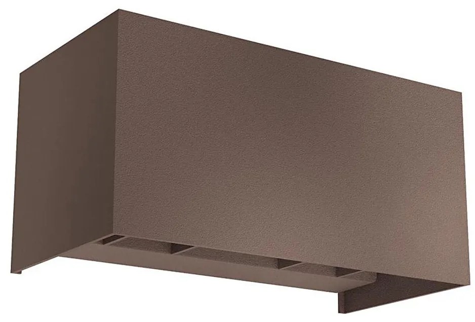 Redo 90304 - LED Vonkajšie nástenné svietidlo VARY 4xLED/5W/230V 3000K IP54 hnedá