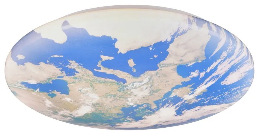 Modré LED detské stropné svietidlo ø 37 cm Terra – Reality