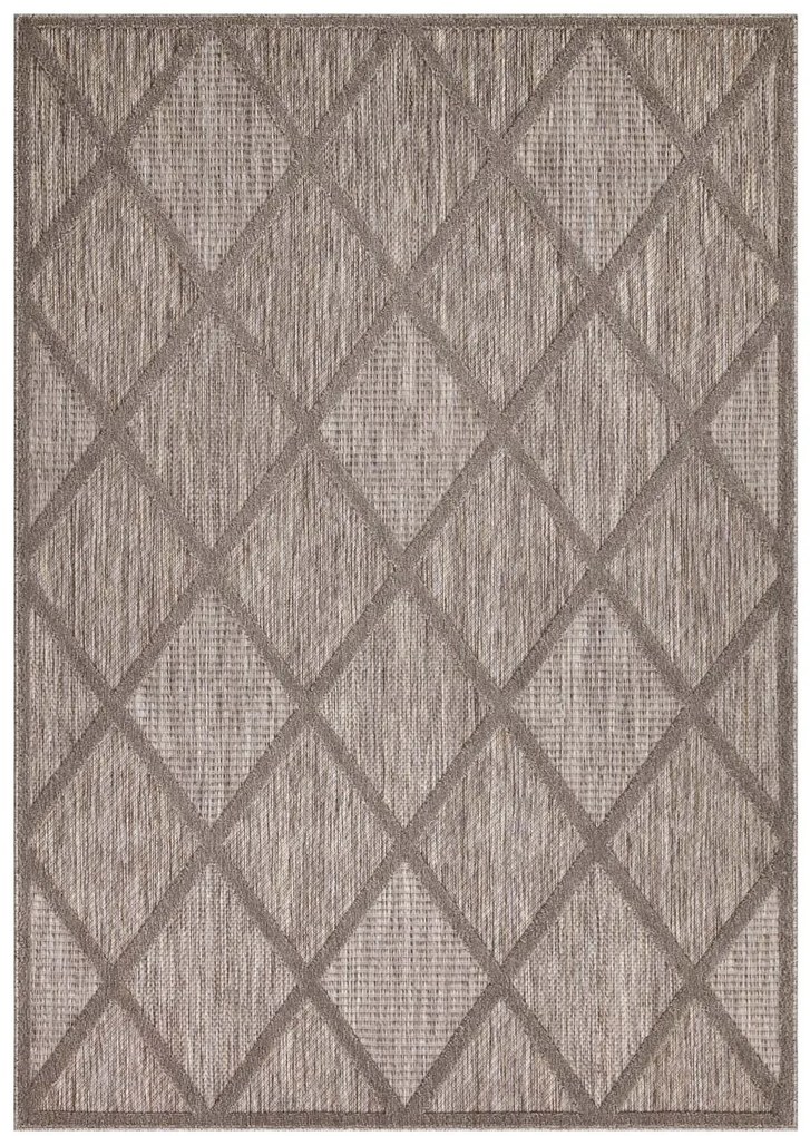 Dekorstudio Terasový koberec SANTORINI - 457 hnedý Rozmer koberca: 160x230cm