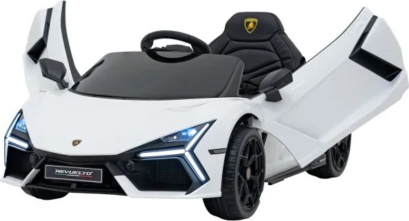 Elektrické autíčko Lamborghini Revuelto biele