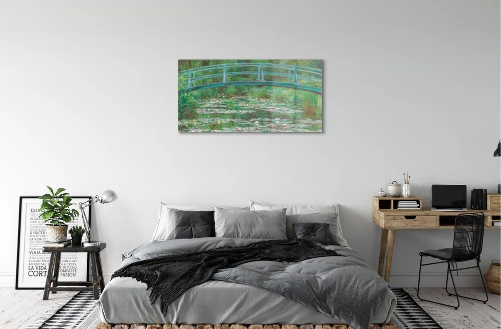 Obraz plexi Art maľované bridge 100x50 cm
