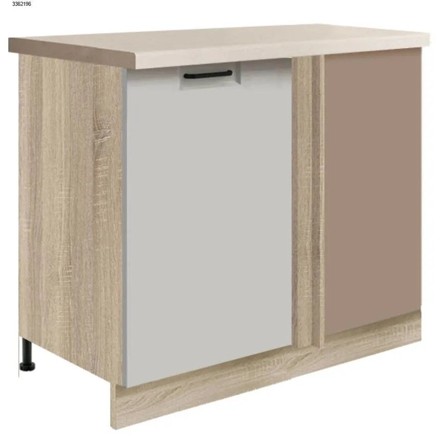 Skrinka do kuchyne Favorit 24d l latte