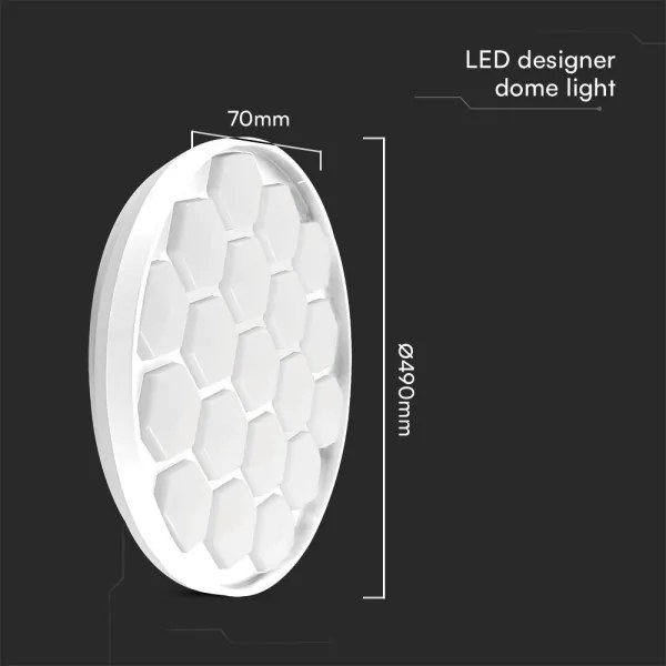 LED Stmievateľné stropné svietidlo LED/60W/230V 3000/4000/6500K + DO