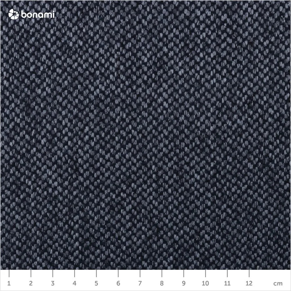 Tmavomodrá čalúnená dvojlôžková posteľ s úložným priestorom a roštom 180x200 cm Arendal – Cosmopolitan Design