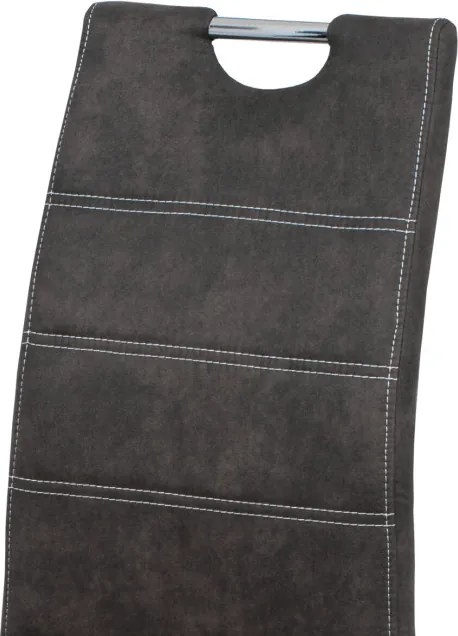 Jedálenská stolička sivá HC-486 GREY3