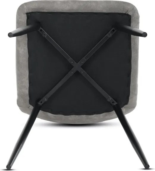 Jedálenská stolička sivá CT-281 GREY3
