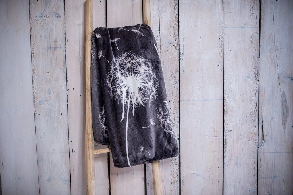 Deka Púpava sivá 150x200cm TiaHome