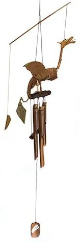 Drevená zvonkohra Drak 90cm