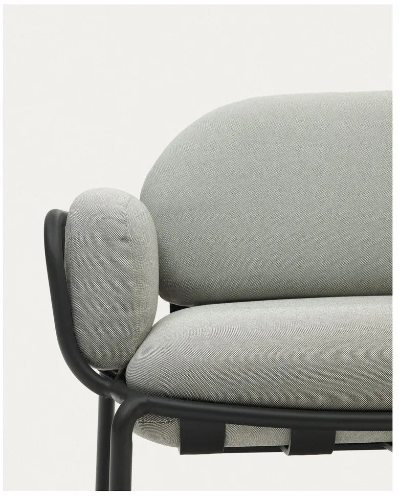 Svetlosivá záhradná pohovka Joncols – Kave Home