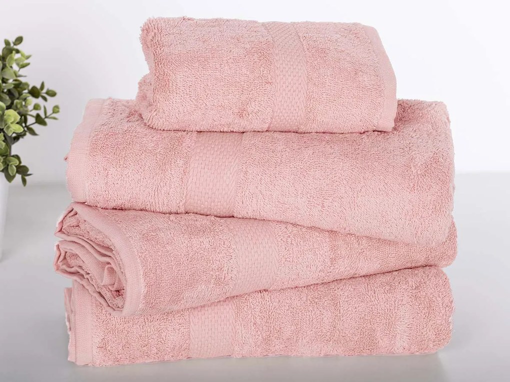 XPOSE® Froté osuška OASIS - svetlo ružová 75x150 cm