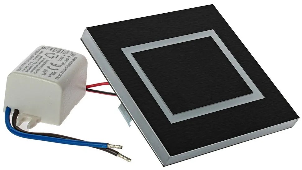 Schodiskové LED svietidlo Evra, 1x LED 0,6w, 4000k, b