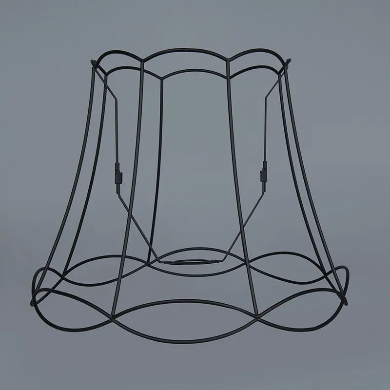 Kovový tienidlo čierny 40/31 - Granny Frame